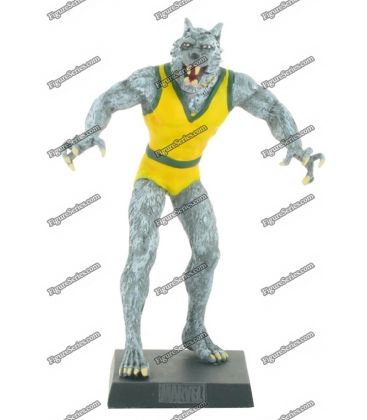 Figurine MARVEL en plomb WOLF MAN l'homme loup comics numérotée
