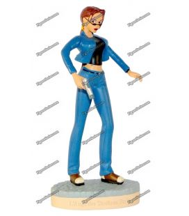 Figurine TOMB RAIDER en résine LARA CROFT en jeans