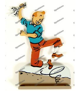 Figur Tintin Tanz der Freude der Tempel der Sonne in Blei