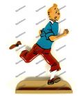 Tintin figurine that runs in lead the Jewels of the Castafiore