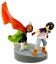 Figura de acción de DRAGON BALL Z gran SAIYAMAN y VIDEL diorama San Gohan