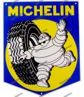 Plaque en métal MICHELIN tole logo pneu bibendum