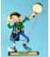 Figurine resin GASTON LAGAFFE flash Lighthouse Plastoy