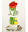 porte clés ORANGINA figurine MARYLINE pin'up fleur pub