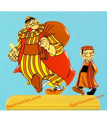 Figurine OBELIX et un BEDOUIN NOMADE l'odyssée d'Asterix