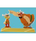 ASTERIX and OBELIX in the VIKING metal figurine