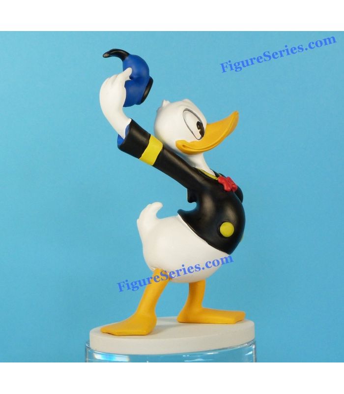 figurine, in resin, donald, duck, you salute, resin figure, walt