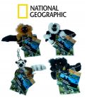 Veel 4 NATIONAL GEOGRAPHIC sleutelhanger pluche lemur