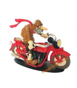 Joe Bar Team moto INDIAN 600 SV figurine en résine custom