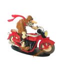 Joe Bar Team moto INDIAN 600 SV figurine en résine custom