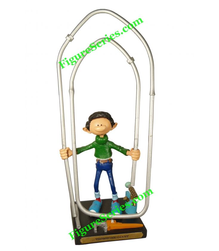 Gaston Lagaffe Figurine Figure Figuren The Gaffe Gomer Goof Inventions The Giant Trombone