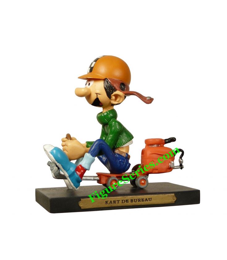 Gaston Lagaffe Figurine Figure Figuren The Gaffe Gomer Goof Kart Karting Office