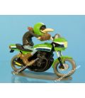 Motorcycle figurine in resin KAWASAKI Z 1000 R