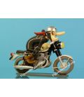 Figurine moto en résine HONDA 450 CB