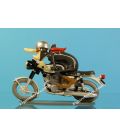 Figurine moto en résine HONDA 450 CB