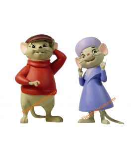 BERNARD and BIANCA resin figurines The RESCUERS
