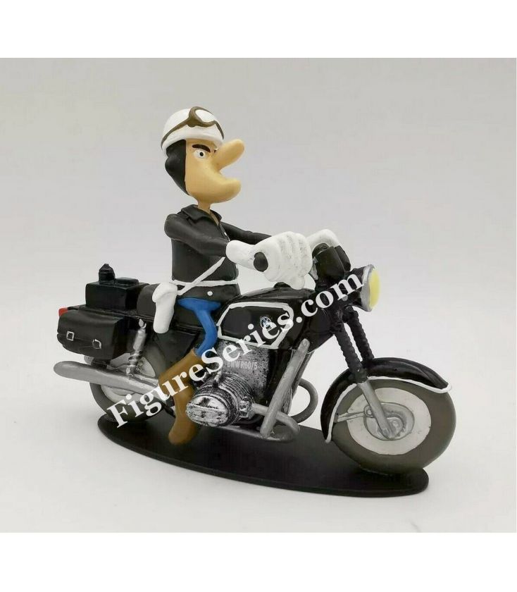Figurine policier motard en métal Passions Cadeaux