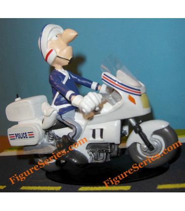 BMW K75 RT Police figurine moto en résine Joe Bar Team