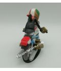 SUZUKI 250 T2 coursifiée Joe Bar Team figurine résine moto
