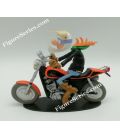 HARLEY DAVIDSON XR 883 Sporstrack Joe Bar Team figurine résine moto