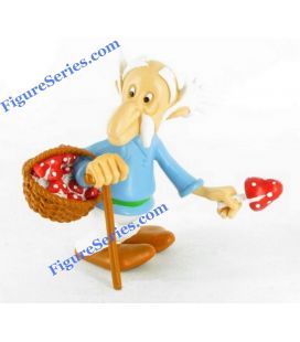 Resin figurine agecanonix old villager collection asterix