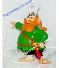Large resin figure BARBE ROUGE pirate ASTERIX