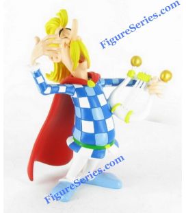 Resin figurine insurancetourix the bard collection asterix