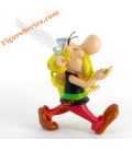 Figur Kunstharz Asterix der Gallier und der Topf voll gold