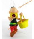 Figurine resin asterix the Gaul and the pot of gold