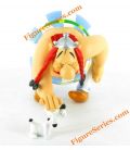 Figurine resin idefix collection asterix and obelix