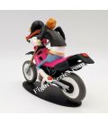 KAWASAKI KLX 650 motorcycle trail figurine resin Joe Bar Team