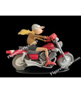 YAMAHA 5.35 VIRAGO figurine Joe Bar Team moto custom résine