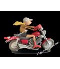 YAMAHA 5.35 VIRAGO figurine Joe Bar Team motorcycle custom resin