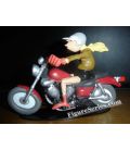 YAMAHA 5.35 VIRAGO figurine Joe Bar Team moto custom résine