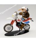 HONDA 600 XR figurine moto enduro en résine Joe Bar Team