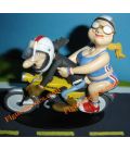 FLANDRIA SP 737 figurine resin motorcycle Joe Bar Team