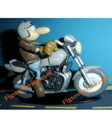 Figura di resina YAMAHA XJR 1200 moto Joe Bar Team