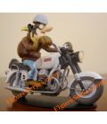 Joe Bar Team Moto Guzzi V7 750 Figura da resina