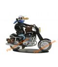 BMW R90 moto r90/6 Joe Bar Team figurine résine moto allemande