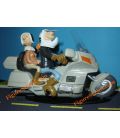 HONDA 1500 GOLDWING Joe Bar Team figurine résine moto