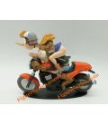 TRIUMPH 900 Speed Triple figurine moto en résine Joe Bar Team