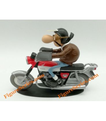Joe Bar Team moto HONDA 250 CB figurine résine 
