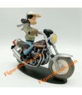 KAWASAKI 900 ZI Joe Bar Team figurine résine moto