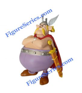 Gueuselambix figurine Asterix chef of the Belgians