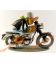 Figurine en résine TRIUMPH 650 BONNEVILLE 1961 Joe Bar Team