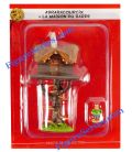 The VILLAGE of ASTERIX figurine ABRARACOURCIX and the house of the bard n° 3 PLASTOY