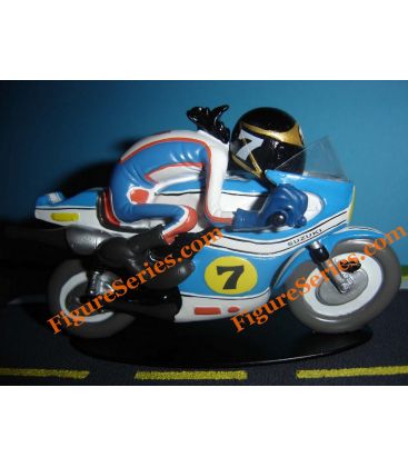 Resina em miniatura motos de desporto Joe Bar Team SUZUKI 500 RG Barry Sheene