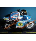 Miniature en résine Joe Bar Team SUZUKI 500 RG Barry Sheene moto sportive