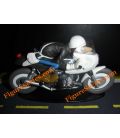 Joe Bar Team BMW Special Police Interceptor Figurine Motorcycle Resin
