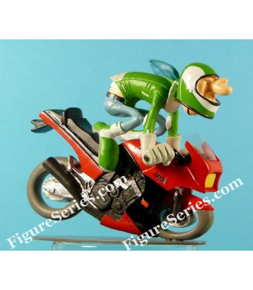 Bici in resina figurina Joe Bar Team KAWASAKI 900 Ninja 1985
